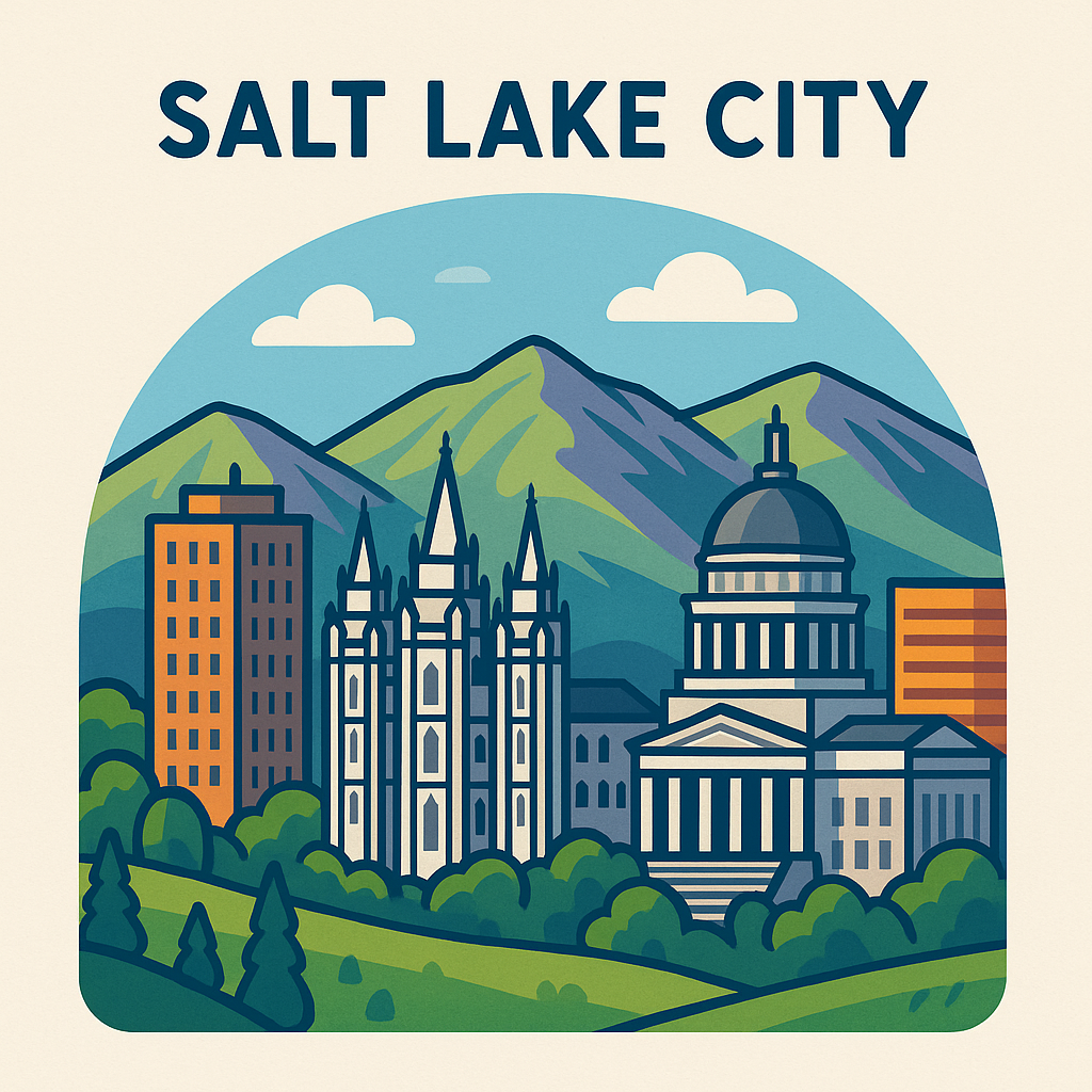 Salt Lake City skyline